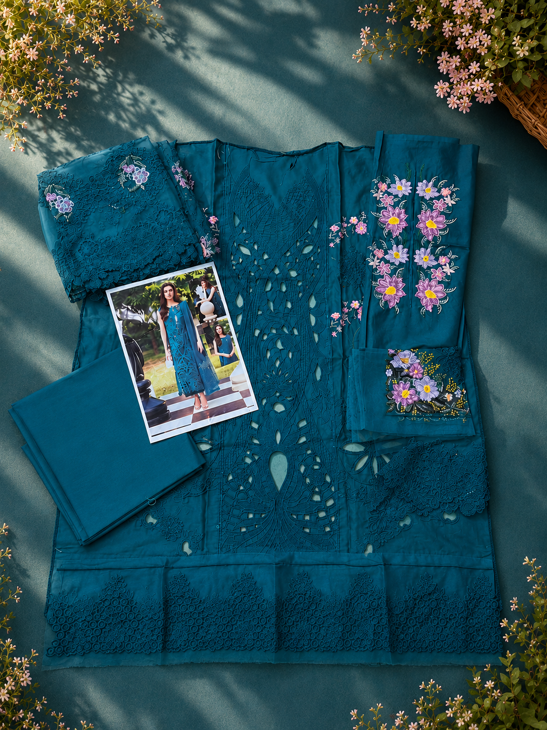 PARISHEY SUMMER QUEEN Pure Cotton Suit Chikankari