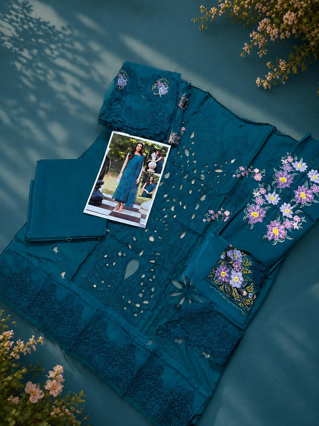 PARISHEY SUMMER QUEEN Pure Cotton Suit Chikankari